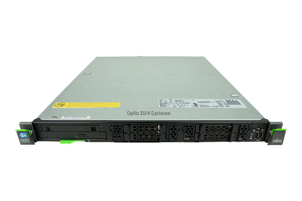 Fujitsu Server Primergy RX100 S7 1x E3-1220 3,1GHz 4GB RAM 2x PSU