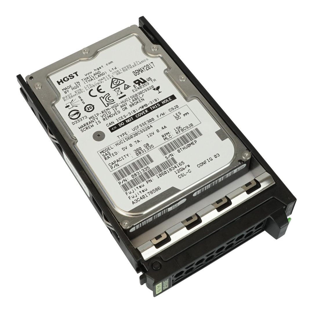 Fujitsu Primergy 300GB 12G 15k SAS 2,5